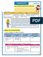 Compartimos Nuestras Propuestas de Acciones: Antes de La Presentación