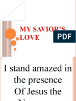 My Savior's Love