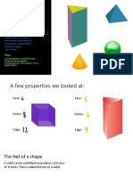 Recall That:: Polygons Are Closed Shapes Made of Line Segments Which Are 2 Dimensional Figures Whereas