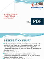 Needle Stick Injury Prevention and Management: Nirupama Sahoo ICN