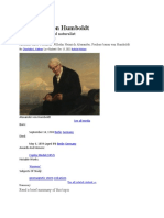 Alexander von Humboldt: German explorer and naturalist