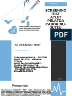 Screening Test Atlet Pelatda Cabor Jiu-Jutsu