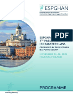 ESPGHAN - 2022 - Programme-Folder - IBD Masterclass