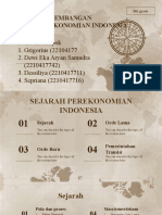 Perkembangan Perekonomian Indonesia
