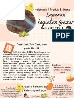 Kelompok 1 Produk & Stand: Laporan Kegiatan Bazar