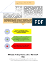 Paradigma Partisipatory Action Riset / PAR: Dikembangkan