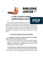 Biblijske Lekcije 02