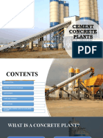 Cement Concrete Plants