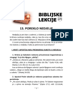 Biblijske Lekcije 13