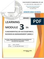 Learning Module In: Grade 11