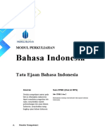 Modul 5 Tata Ejaan Bahasa Indonesia