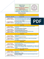 Final Schedule For Metal and Alloys For Defense Application