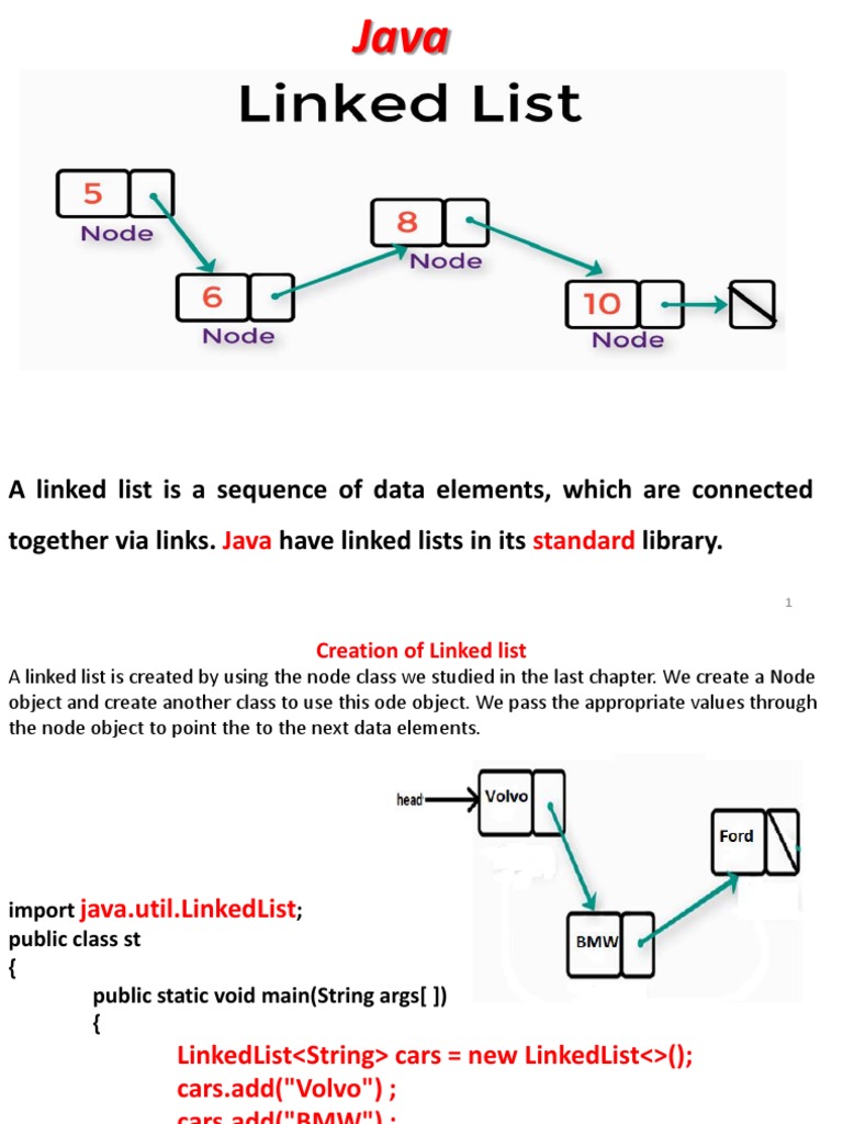 Lec 3 (Linked List) | Download Free PDF | Information Technology ...