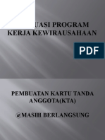 Evaluasi Program Kerja Kewirausahaan