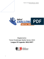 Reglamento Telcel Challenger Battle Series Wild Rift