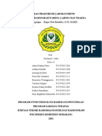 Laporan Praktikum Laboratorium Pemeriksaan Radiografi Faring, Laring Dan Trakea