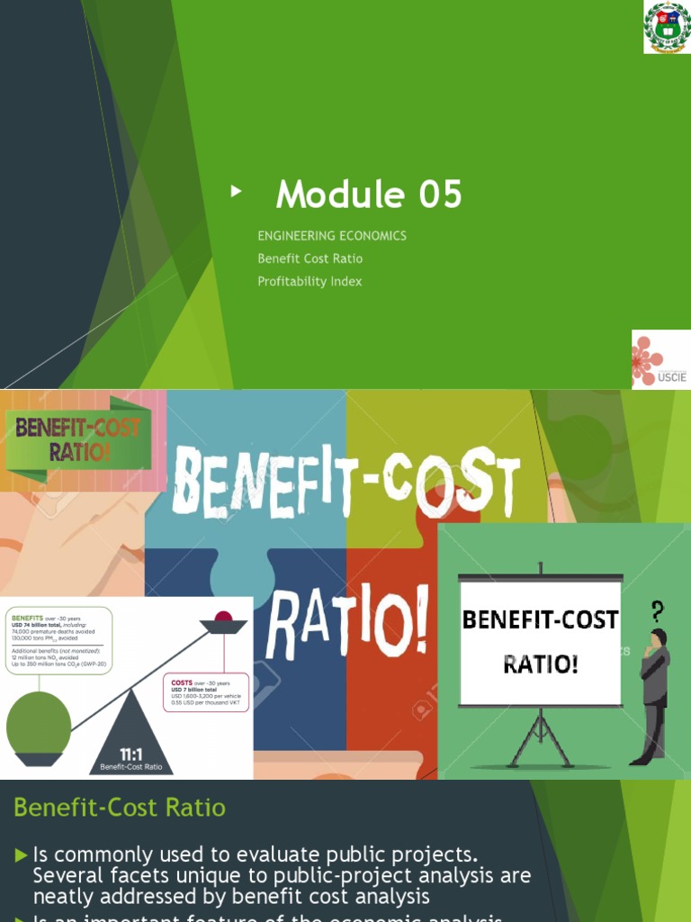 Bc ratio and profitability index pdf cost benefit analysis cost