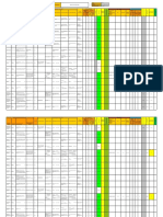 Montaje de ductería aérea: matriz de identificación de peligros y evaluación de riesgos