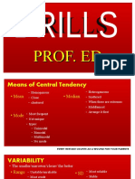Drills: Prof. Ed