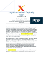Plagiarism Checker X Originality: Similarity Found: 3%