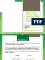 Terpenoid: Monoterpen, Triterpenoid, DAN Seskuiterpen: Kelompok 1: Haidahalla Assavinatun Diyah Ayu Vanda