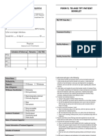 TB DOTS TREATMENT BOOKLET Form - 5 - v051320