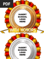 Editable Graduation Ribbon Templates | PDF | Cooking, Food & Wine ...