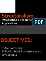 Structuralism: Introduction & Theoretical Applications