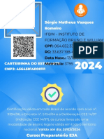 Sérgio Matheus Vasques Romeiro: Ifbw - Instituto de Formação Bruno E William
