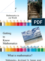 1.a Mathematics in Nature