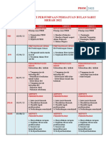 PBSM Aktiviti Perjumpaan Persatuan Bulan Sabit MERAH 2022: Bulan Tarikh Tahun 4 Tahun 5 Tahun 6