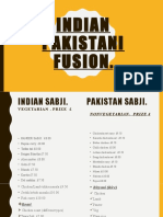 Indian Pakistani Fusion