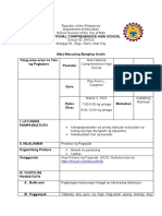 Lesson Plan - Proseso NG Pagsulat - Ikatlong Araw - Caugmoc