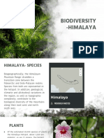 Biodiversity - Himalaya: SREE SUBHASHINI - 2020701027