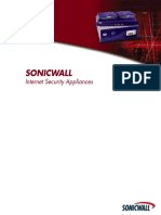 Sonicwall: Internet Security Appliances