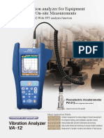 Portable Vibration Analyzer FFT Diagnosis On-site VA-12