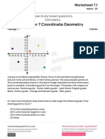 (Worksheet 7.1) - (Chapter Coordinate Geometry)