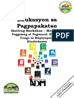 Q3 - ESP8 - Modyul4 - Paggalang at Pagsunod