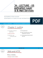 DCCN - Lect-05 - Application Layer Web and Mail-1