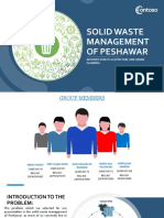 Solid Waste Management of Peshawar: Introduction To Achitecture and Urban Planning