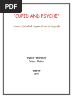 "Cupid and Psyche": Semi - Detailed Lesson Plan in English