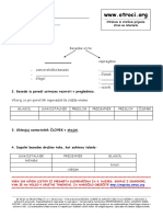 Vaje Glagol Slo 7 Razred 2 Test | PDF
