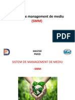 Sisteme de Management de Mediu: Master PMDD