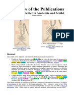 Overview of The Publications of Joannes Richter in Academia and Scribd