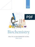 Biochemistry: Spring 2022