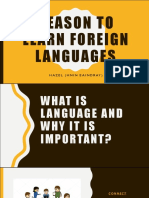 Reasons To Learn Foreign Languages