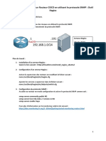 TP 01 Surveillance Routeur CISCO en Utilisant Protocole SNMP Outil Nagios