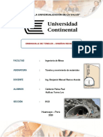 Taller N°10 - Túneles - Huillcas - Calderon