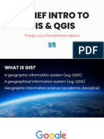 A Brief Intro To GIS and QGIS