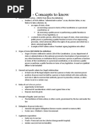 ADL2601 - Concepts To Know